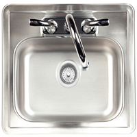 אביזר למטבח גינה: כיור עם ברז Sink with Faucet, חברת BullBBQ